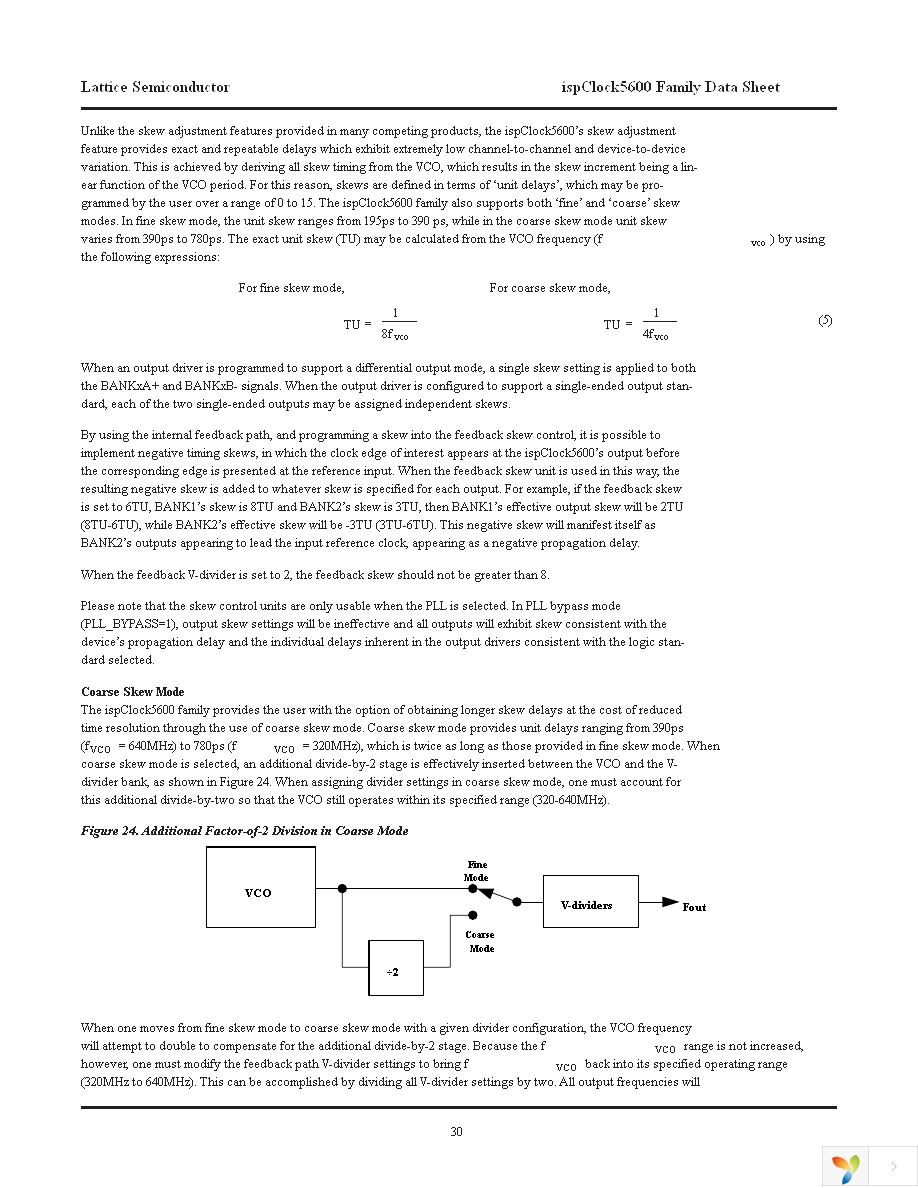 ISPPAC-CLK5610V-01TN48C Page 30