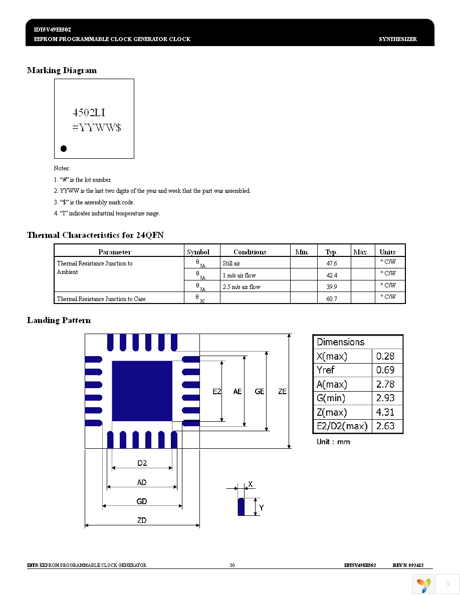 5V49EE502NLGI Page 30