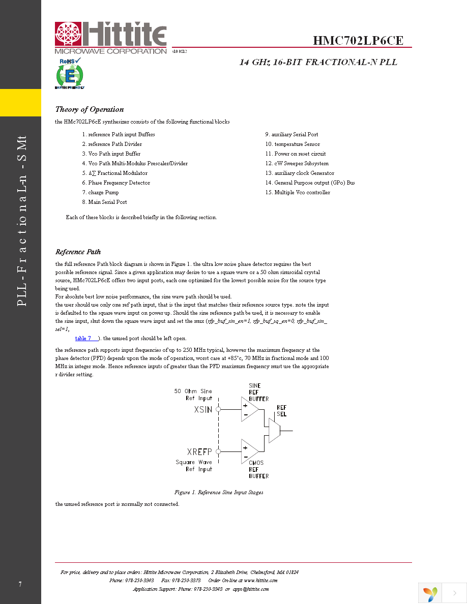 HMC702LP6CE Page 9