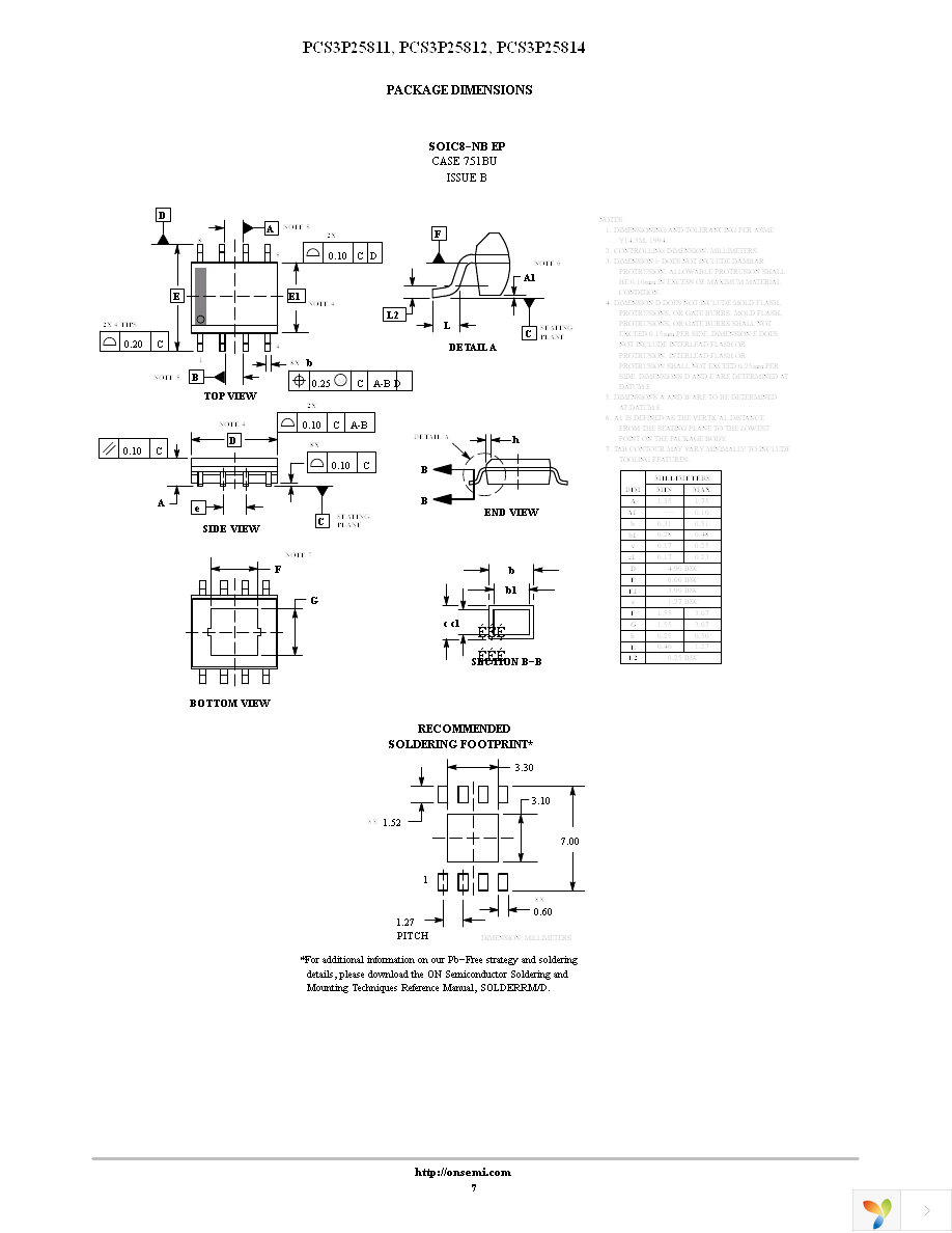 PCS3P25811AG08SR Page 7