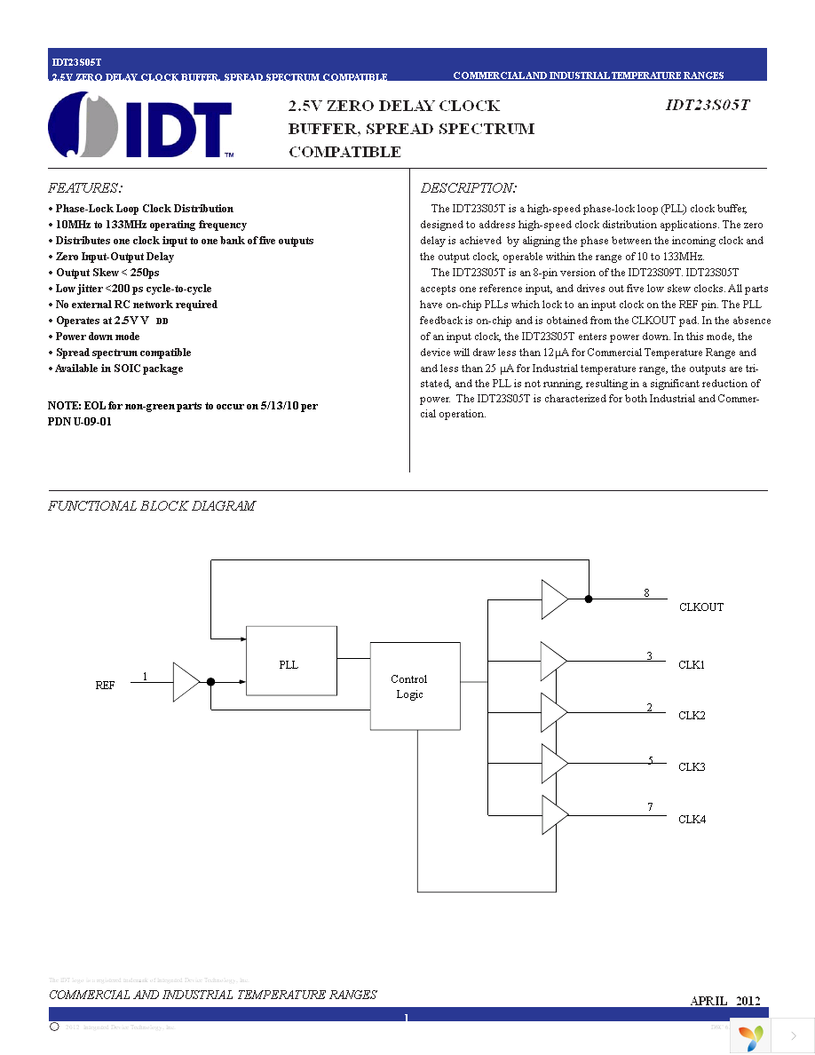 23S05T-1DCG Page 1