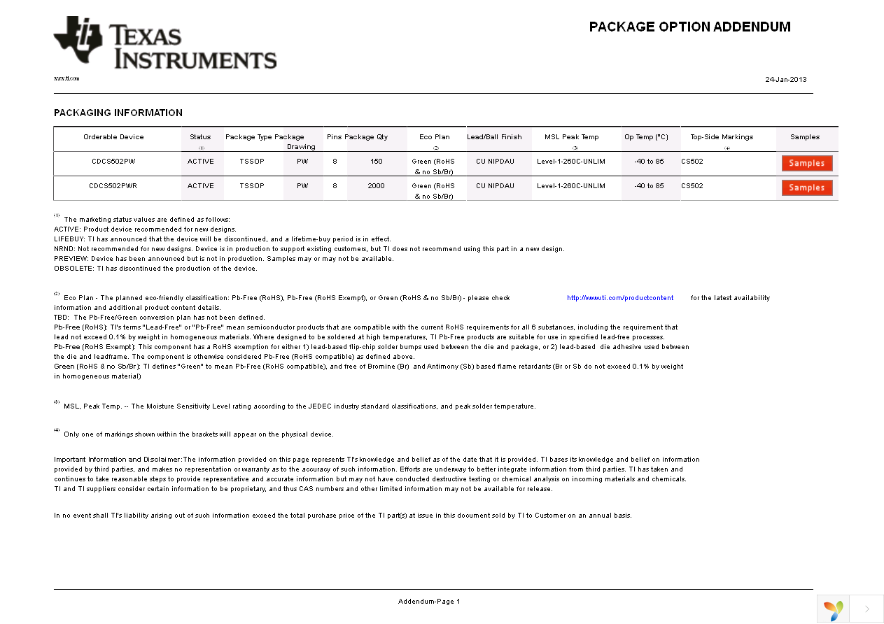 CDCS502PW Page 7