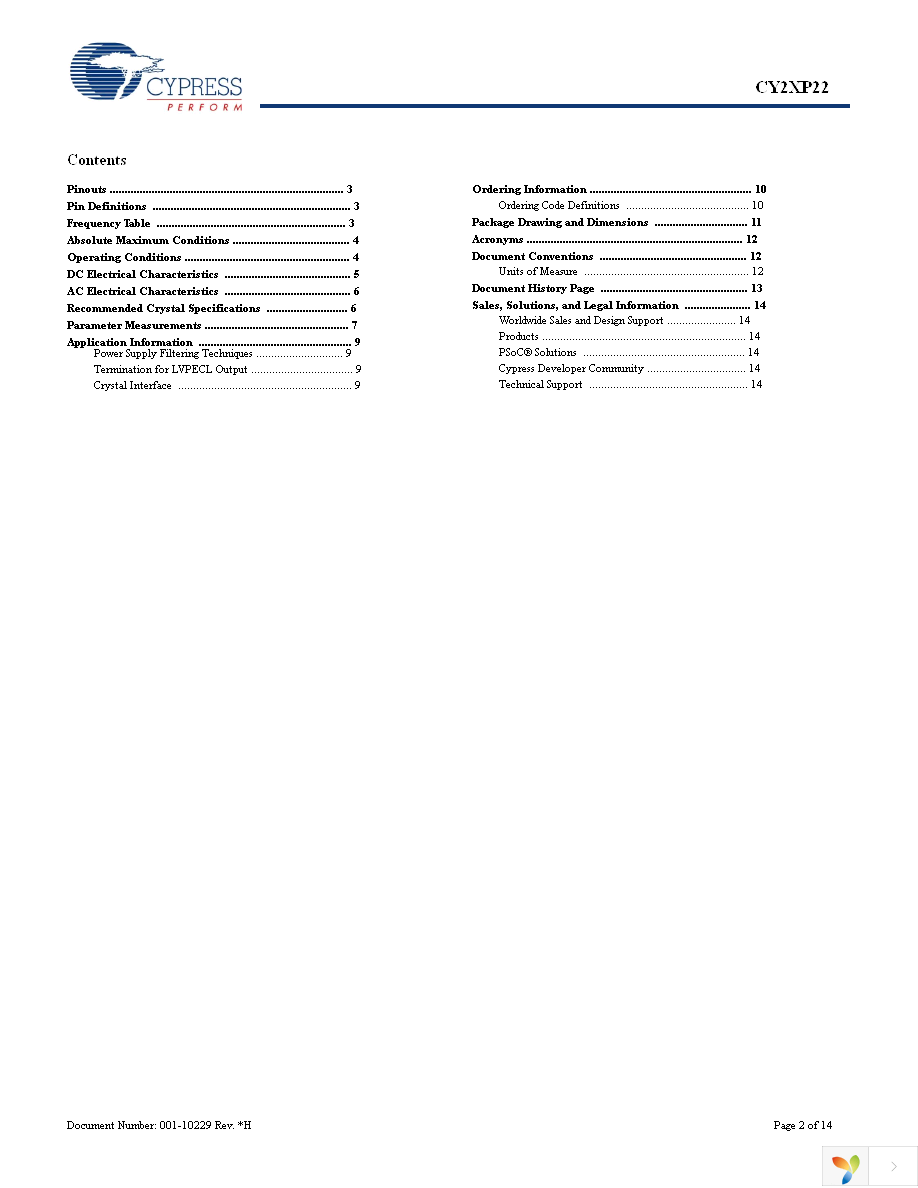 CY2XP22ZXC Page 2