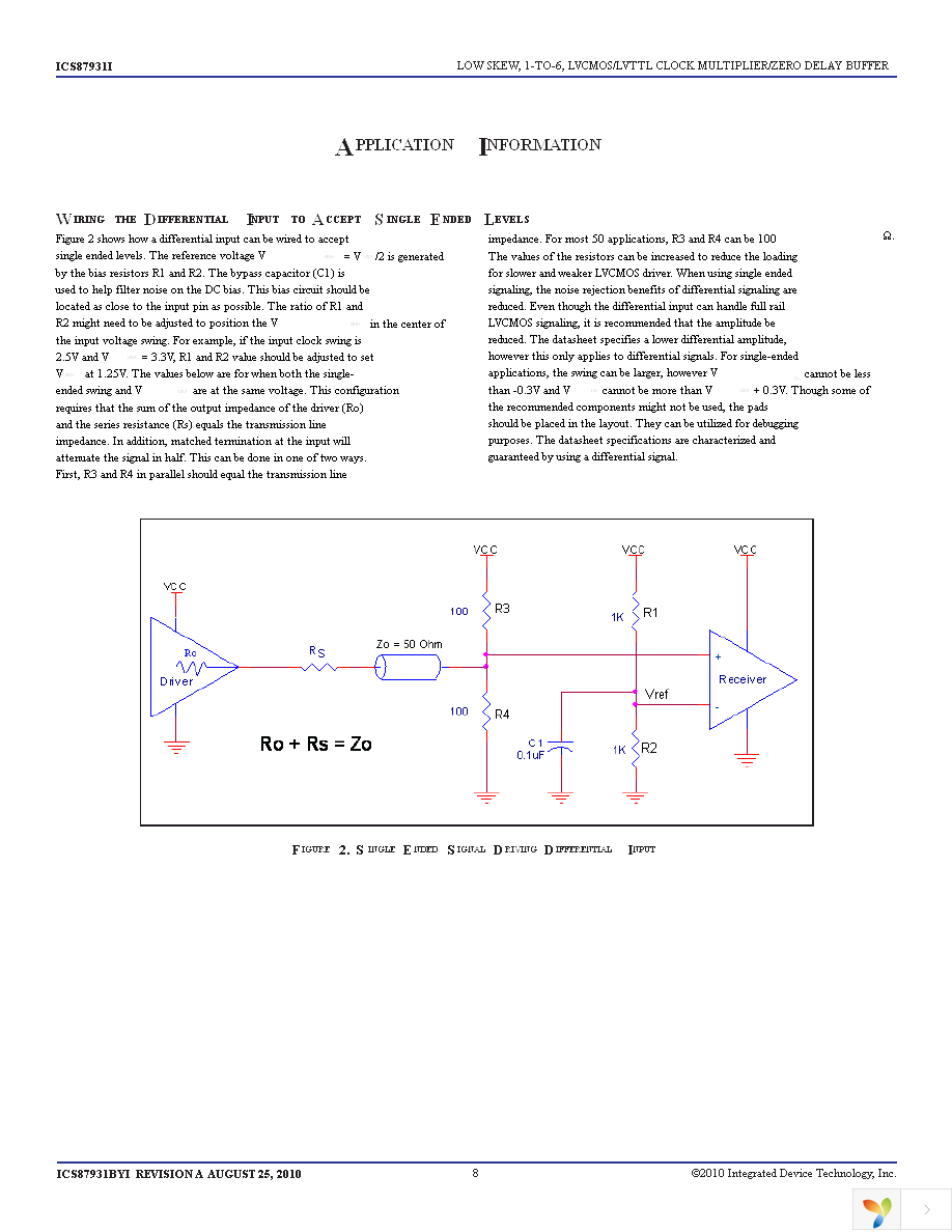 ICS87931BYILF Page 8