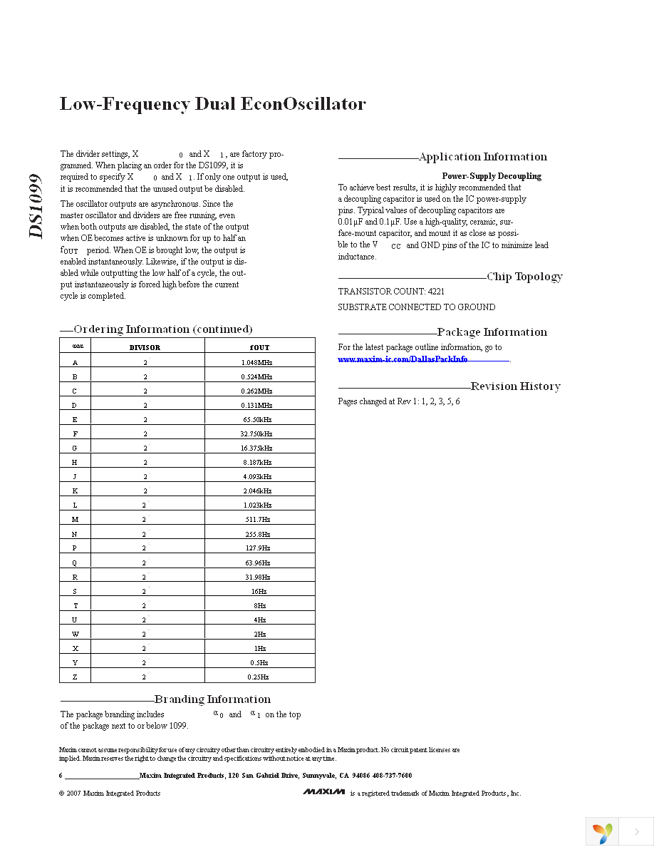 DS1099U-AG+ Page 6