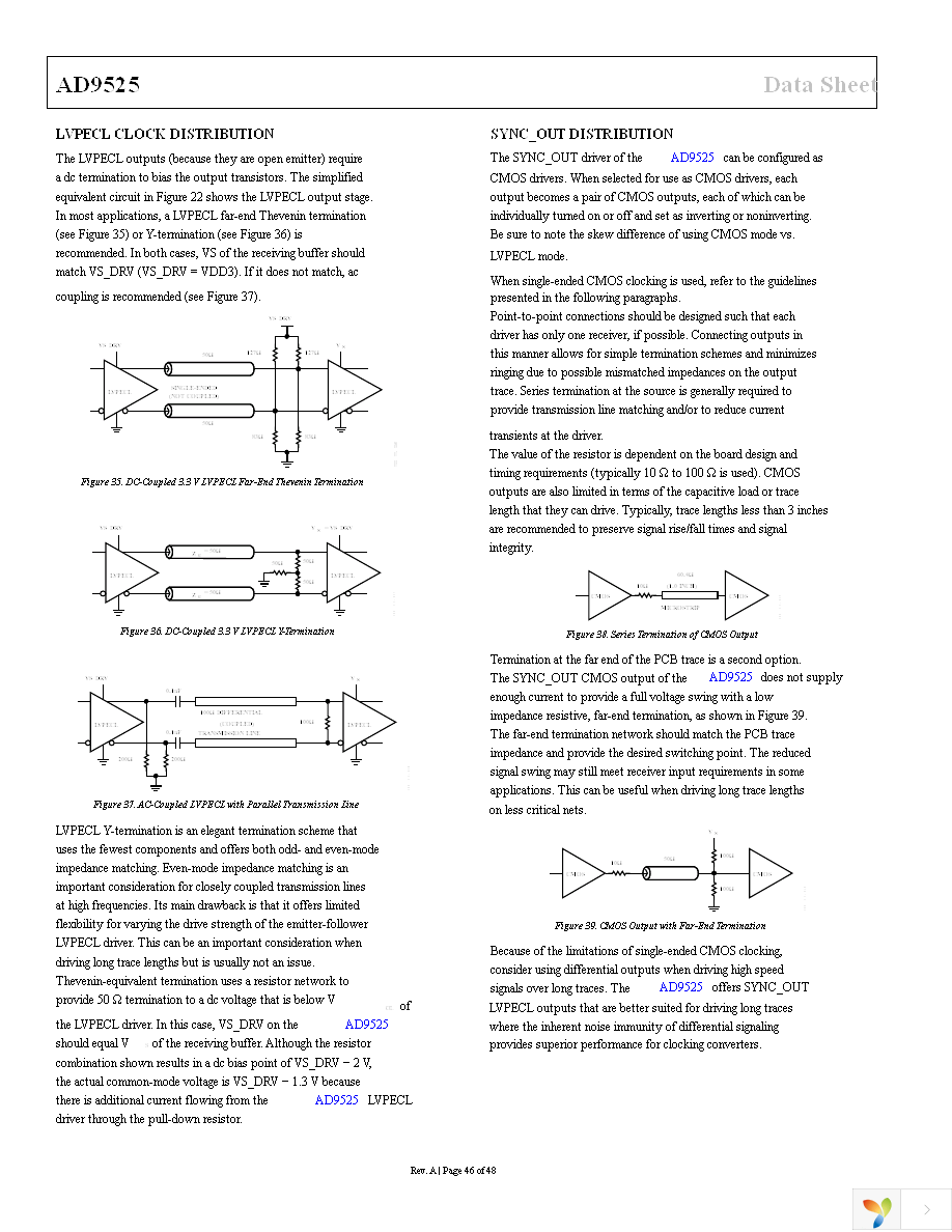 AD9525BCPZ Page 46