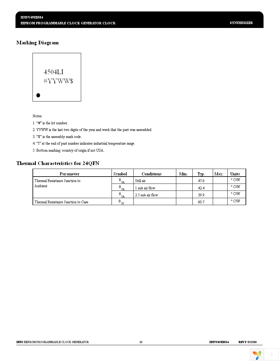 5V49EE504NLGI Page 26