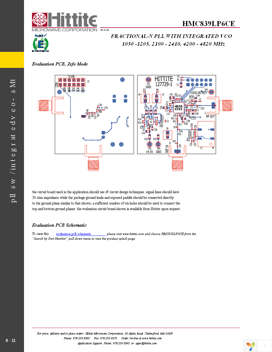 HMC839LP6CE Page 13