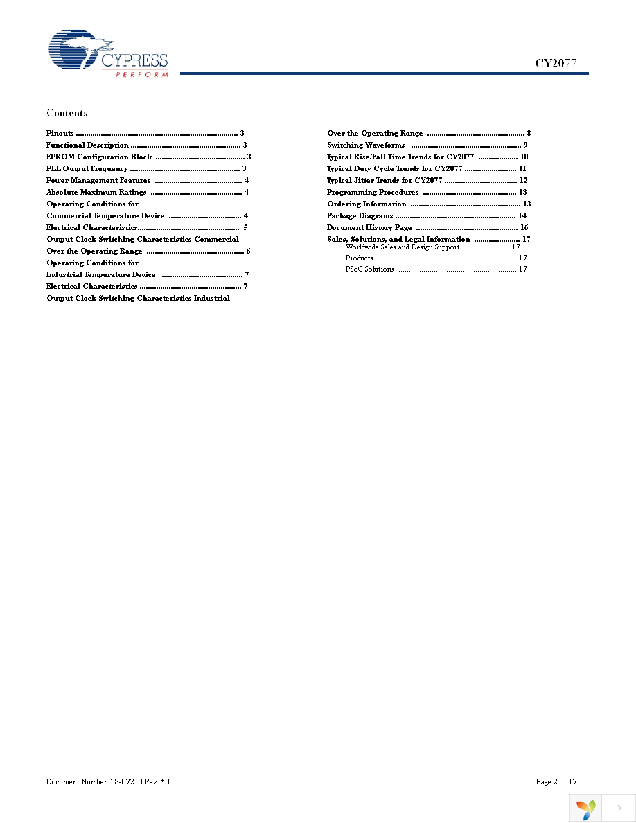 CY2077FZXI Page 2