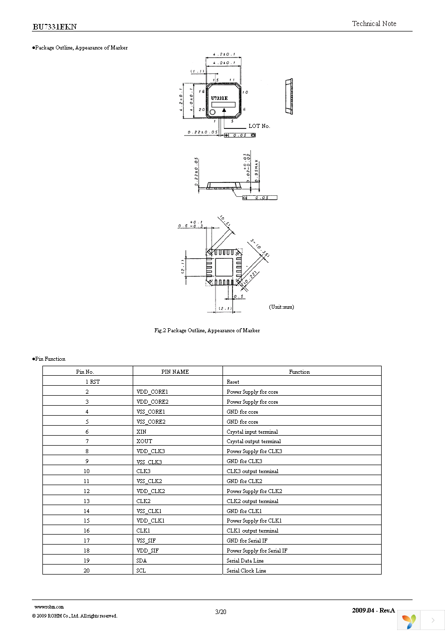 BU7331EKN-E2 Page 3