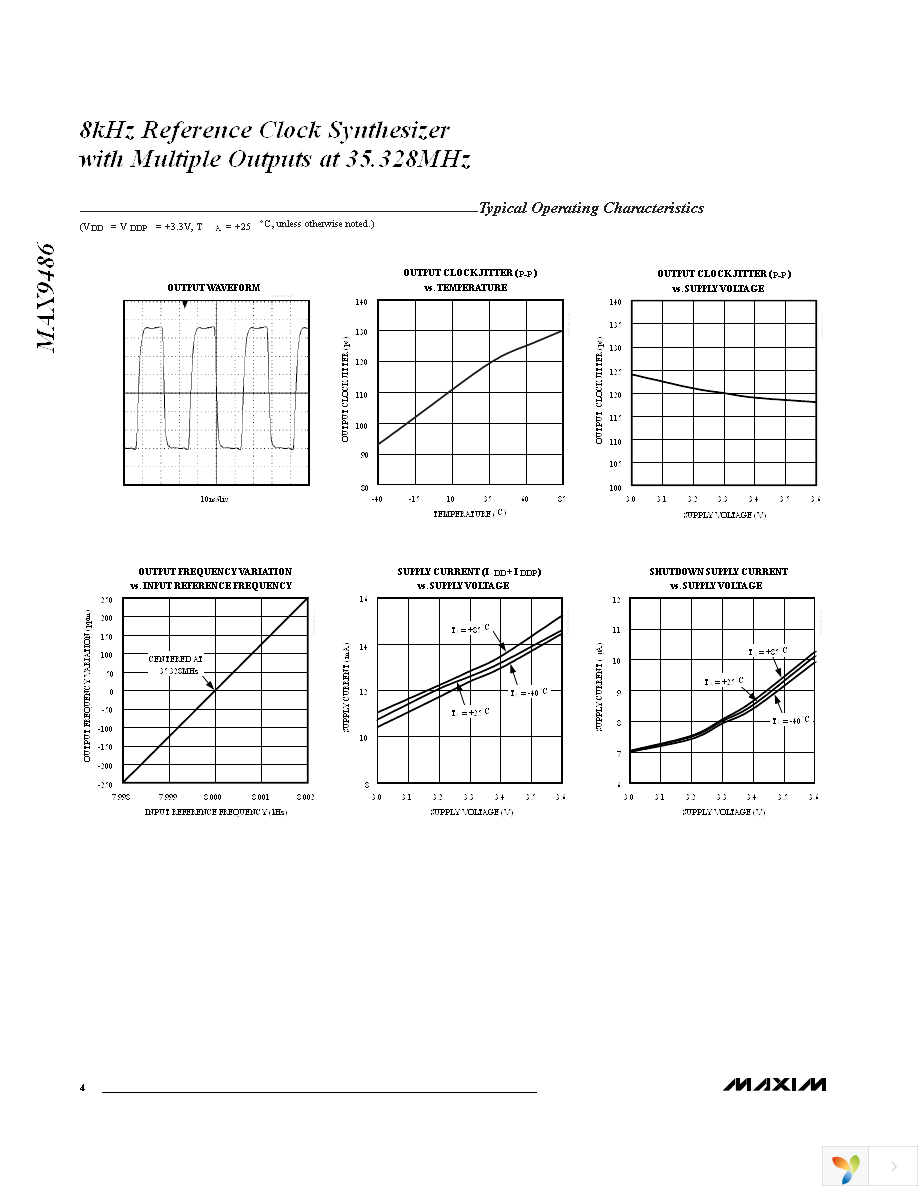 MAX9486EUG-T Page 4