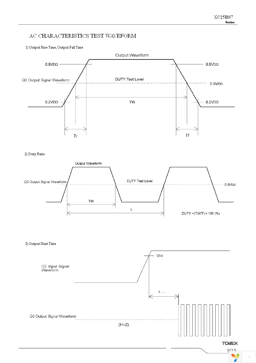 XC25BS7001ER-G Page 9