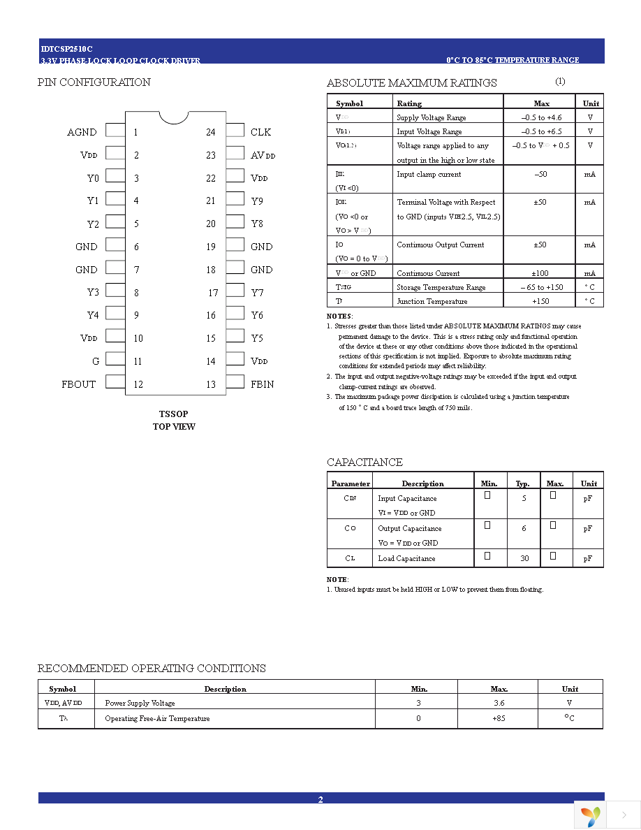 CSP2510CPG8 Page 2