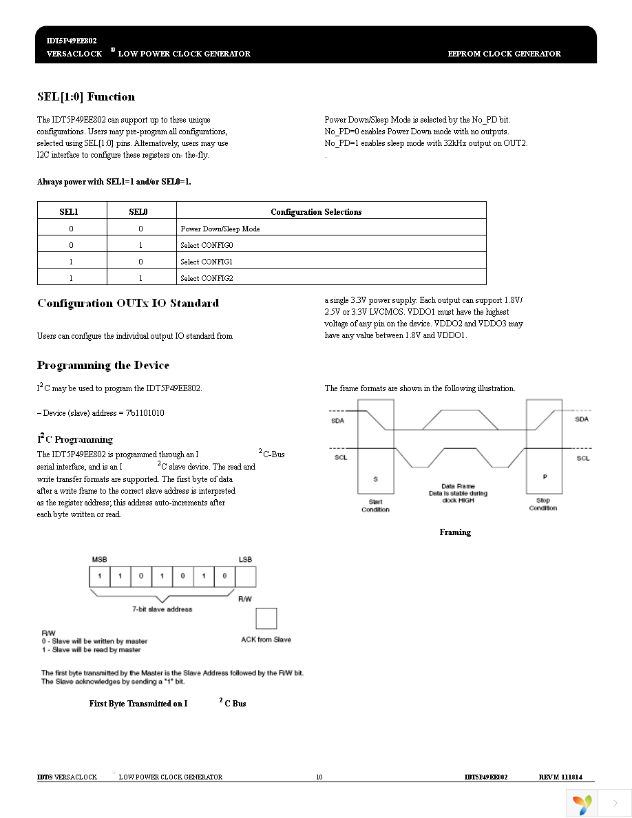 5P49EE802NDGI8 Page 10