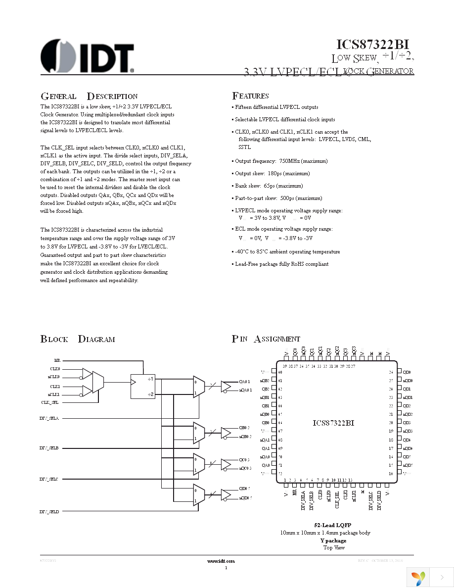 87322BYILFT Page 1