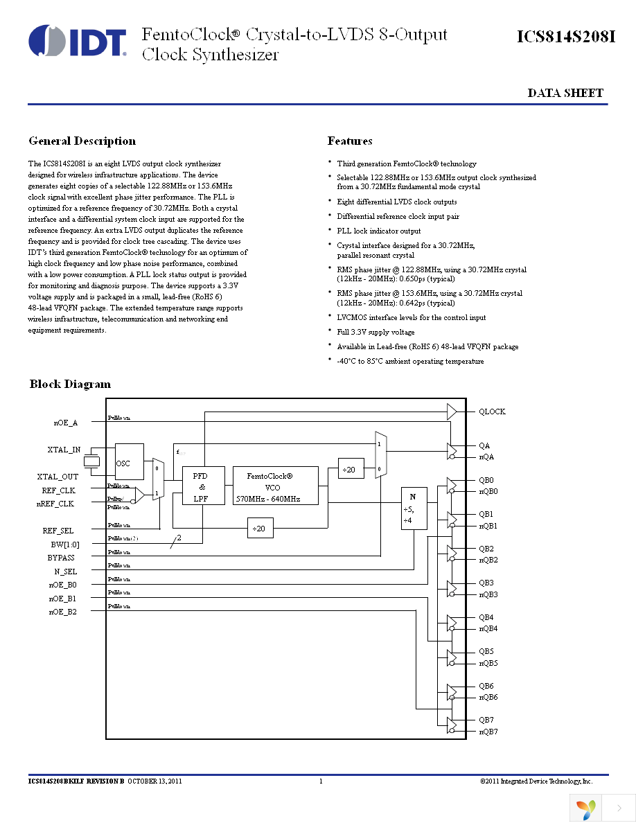 814S208BKILFT Page 1