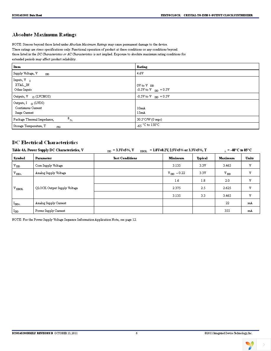 814S208BKILFT Page 6