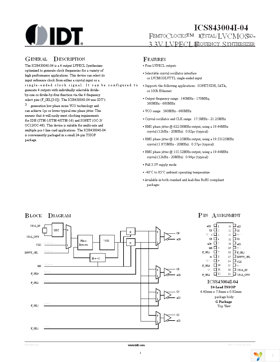 843004AGI-04LFT Page 1