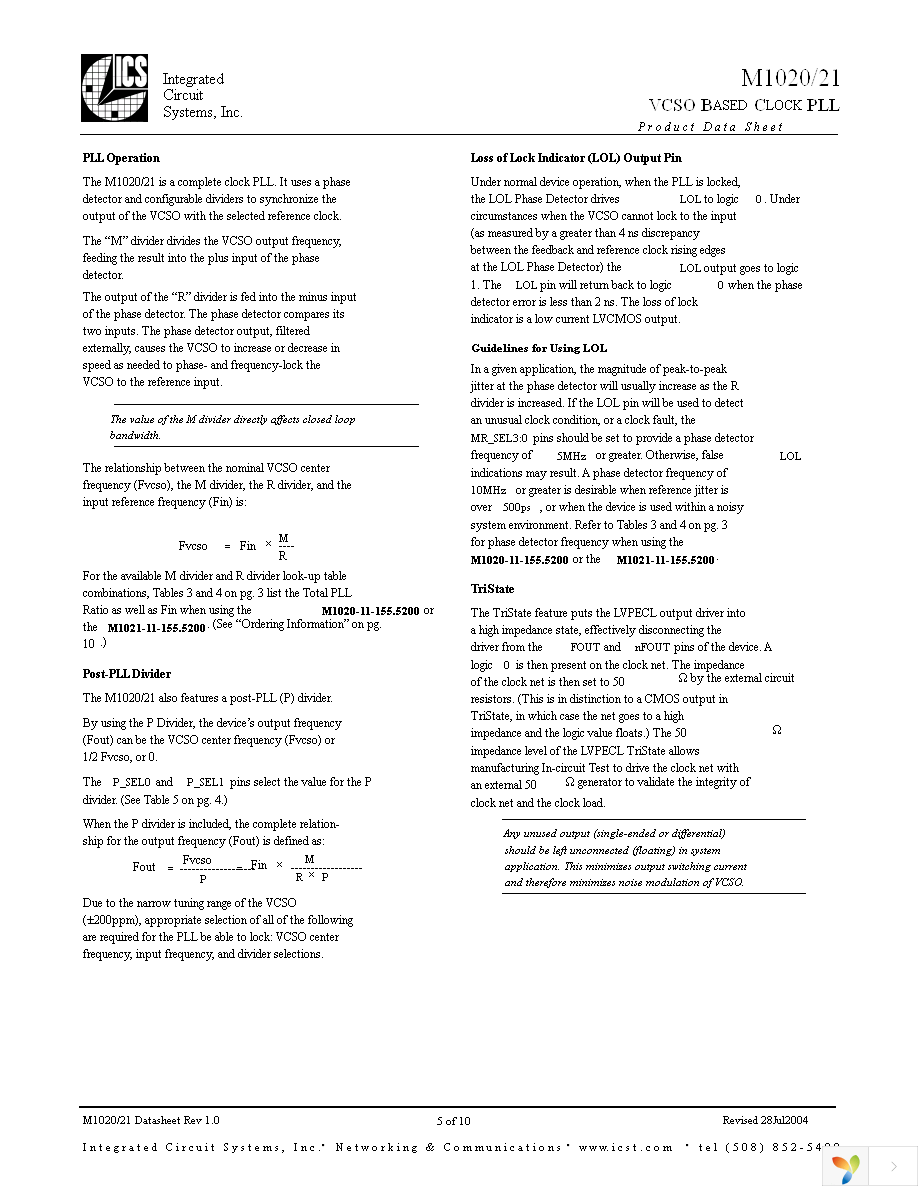 M1020-13I155.5200T Page 5