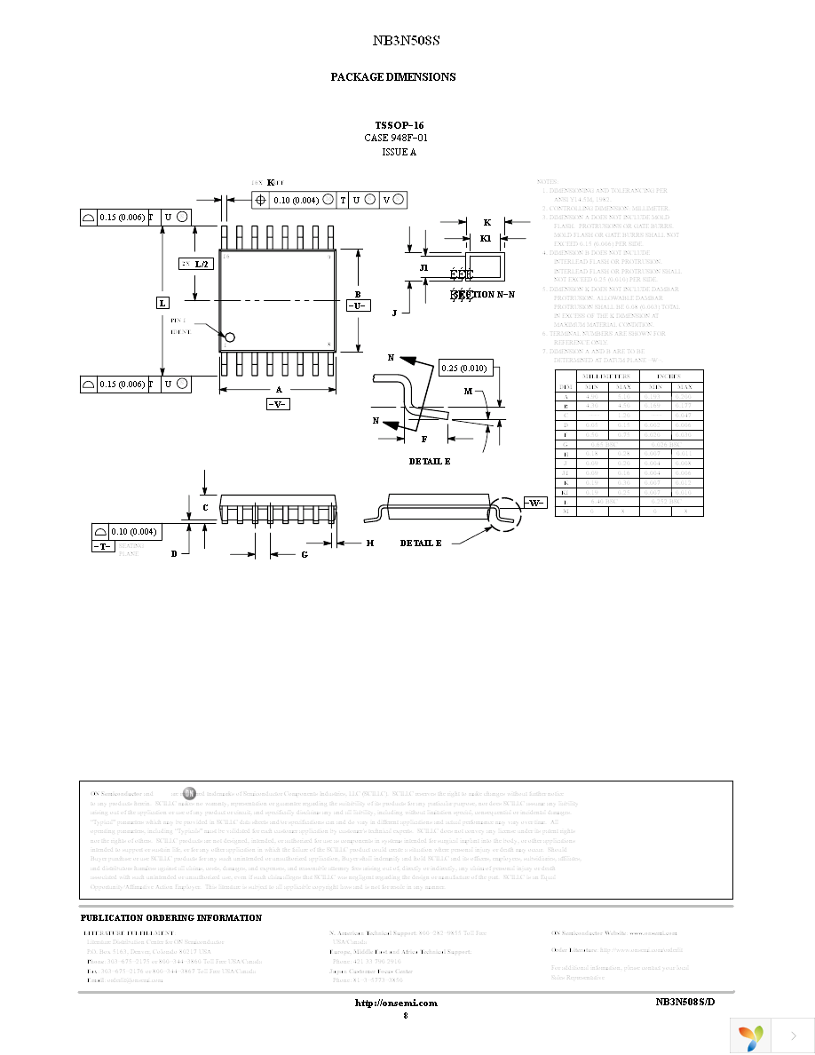 NB3N508SDTR2G Page 8