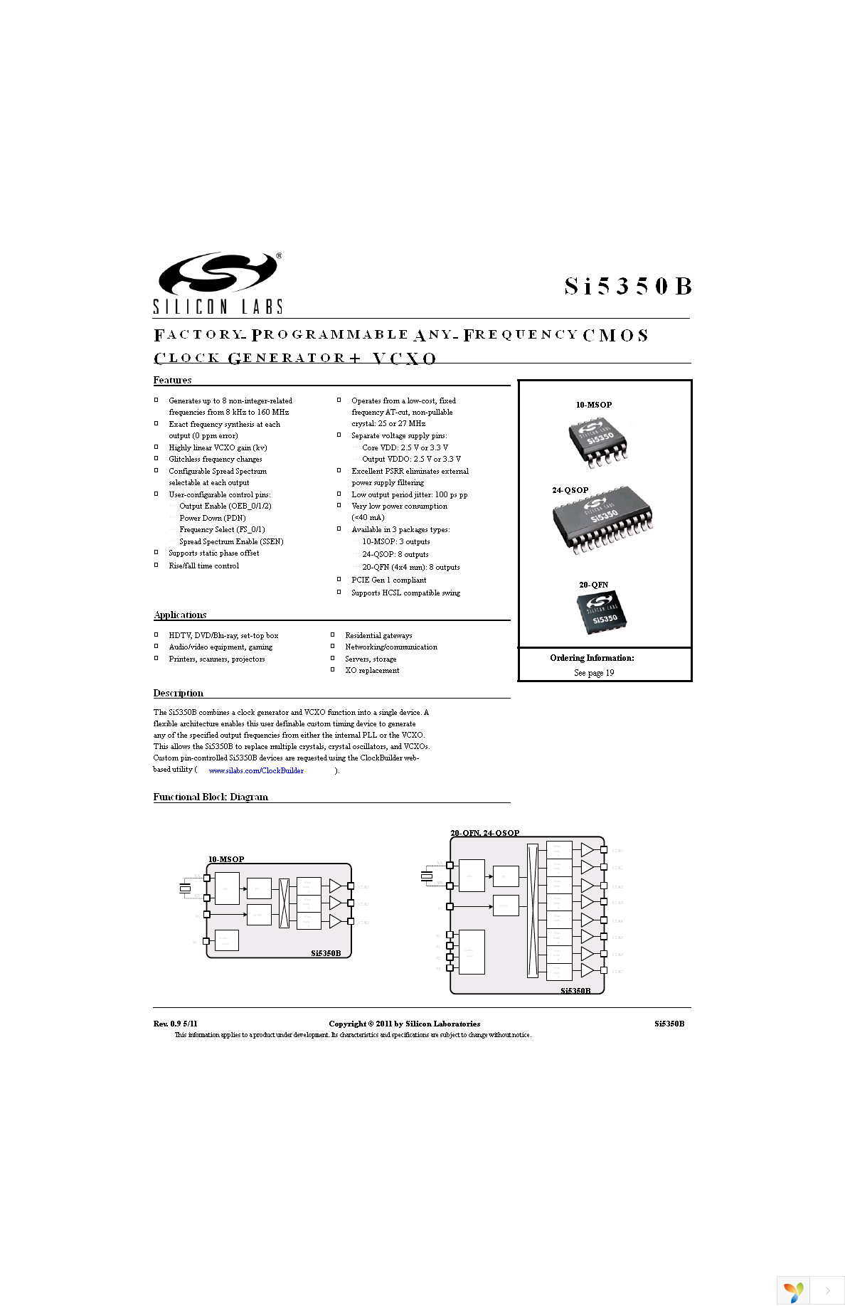 SI5350B-A-GTR Page 1