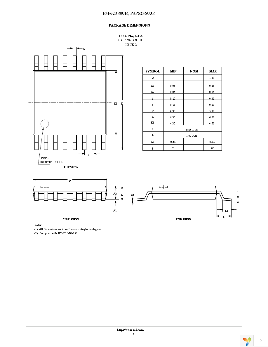 P3P623S00BG-08SR Page 8