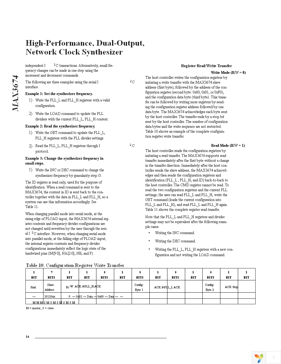 MAX3674ECM+T Page 14