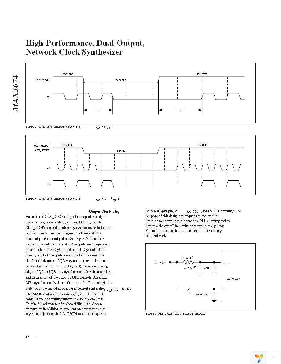 MAX3674ECM+T Page 16