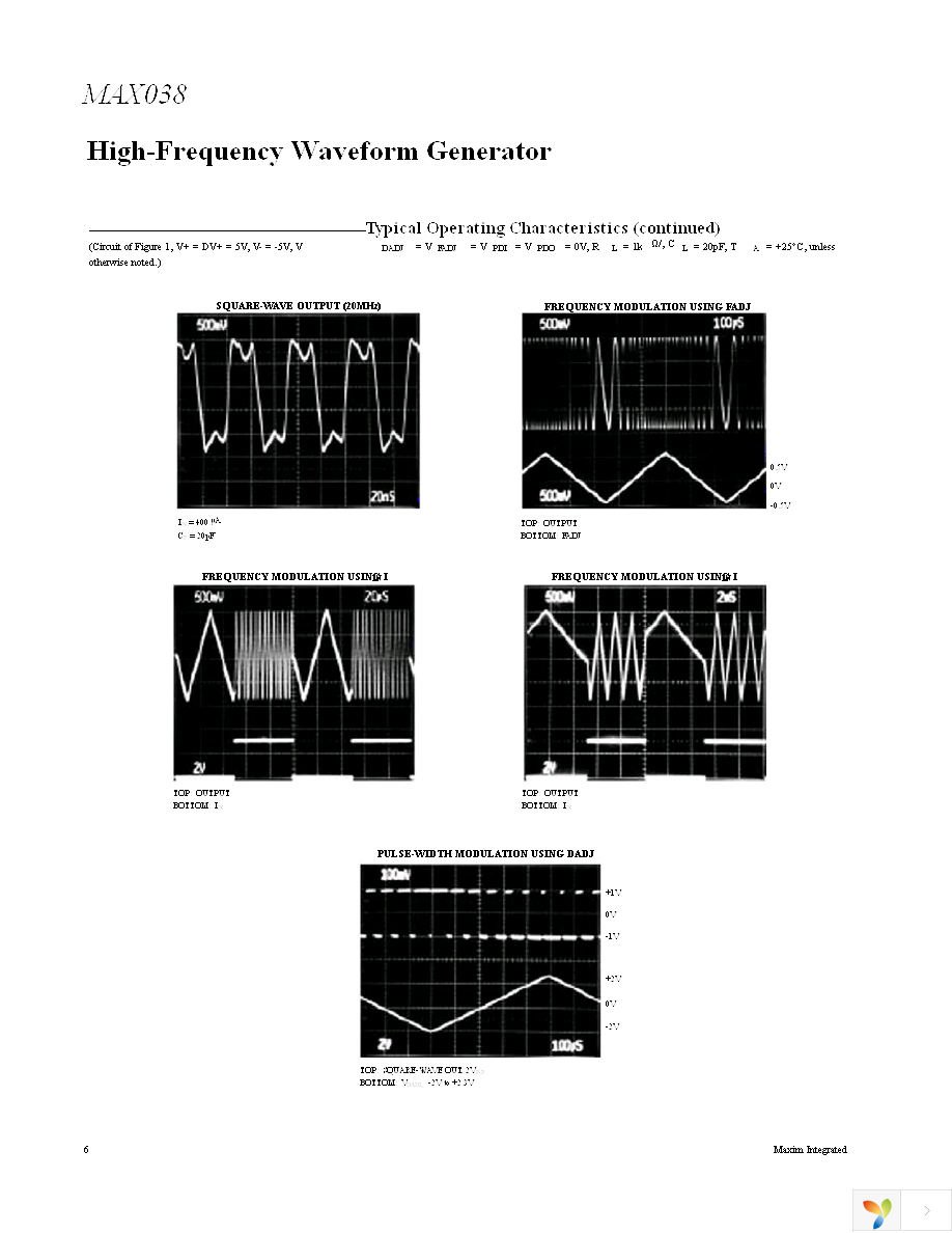 MAX038CPP Page 6