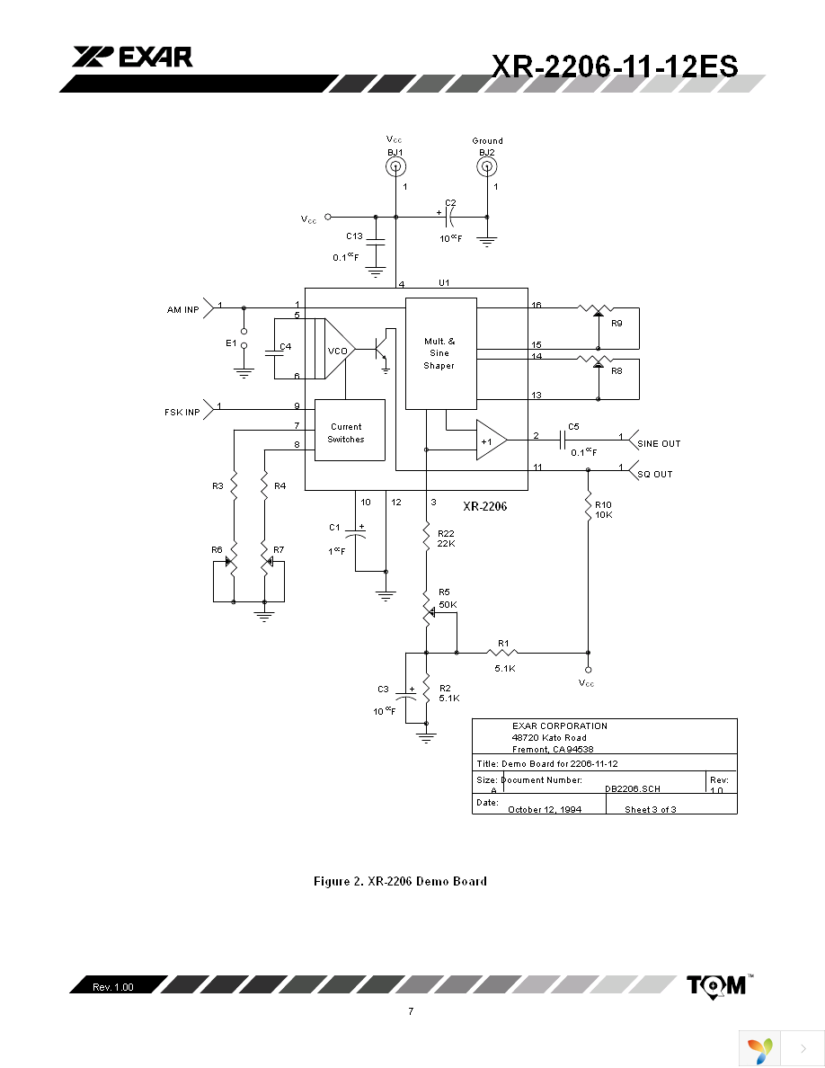 XR2206CP-F Page 7