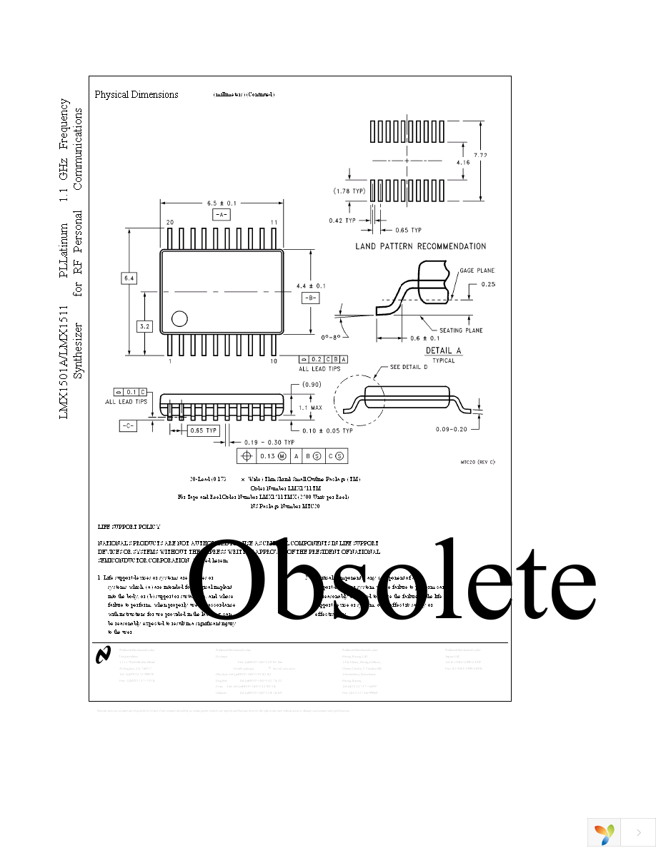 LMX1501AMX Page 23