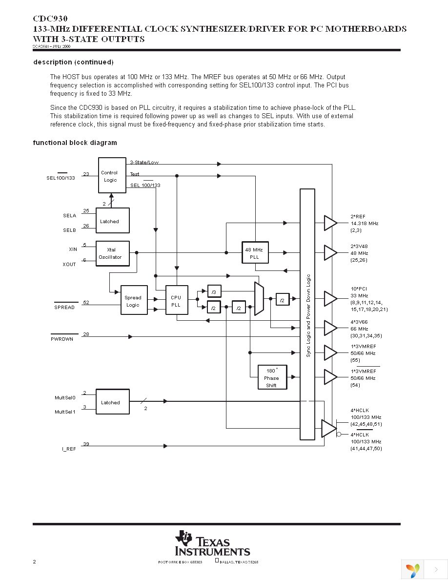 CDC930DL Page 2