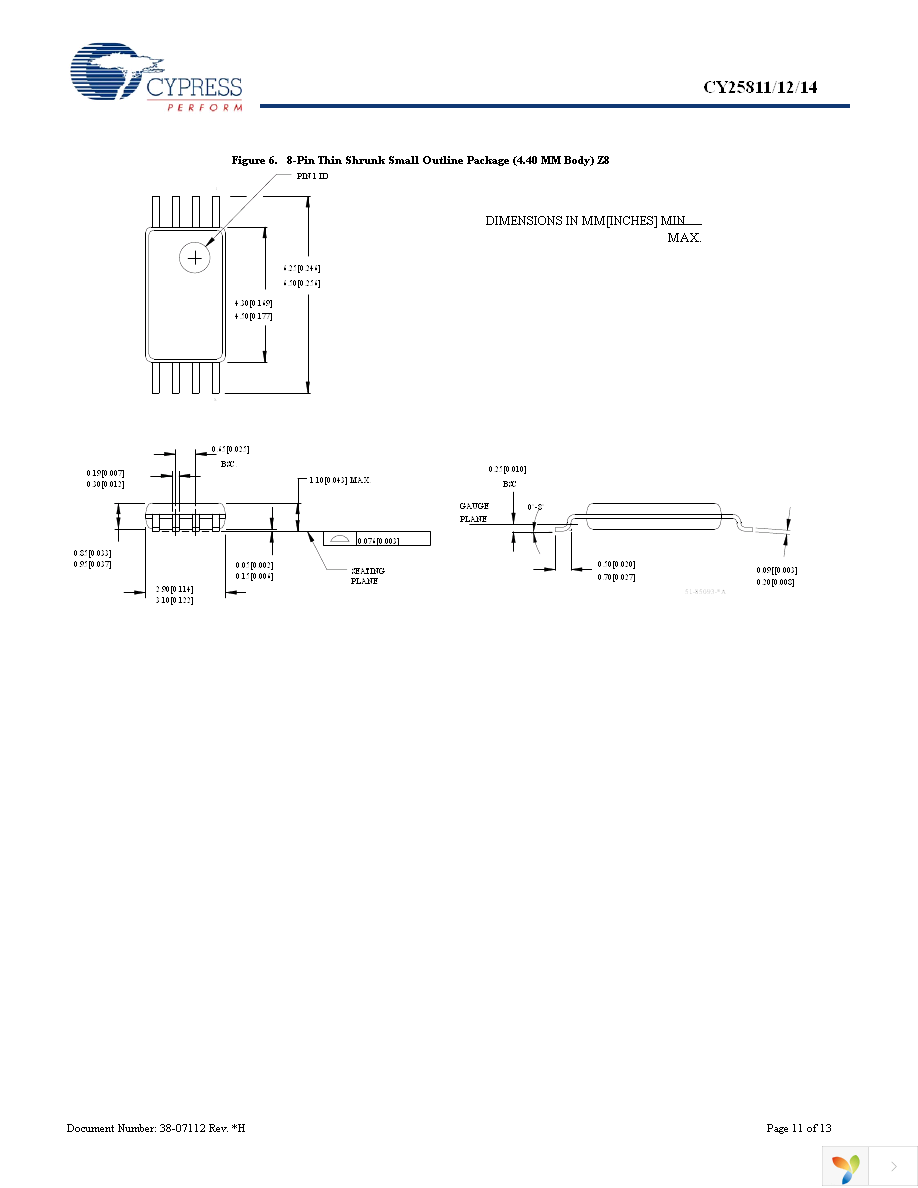 CY25811ZXC Page 11