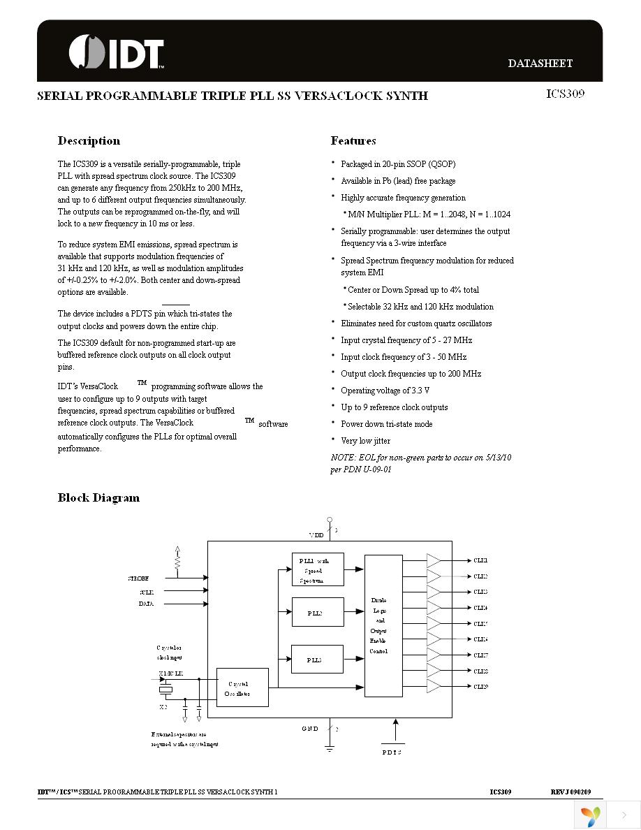 ICS309R Page 1