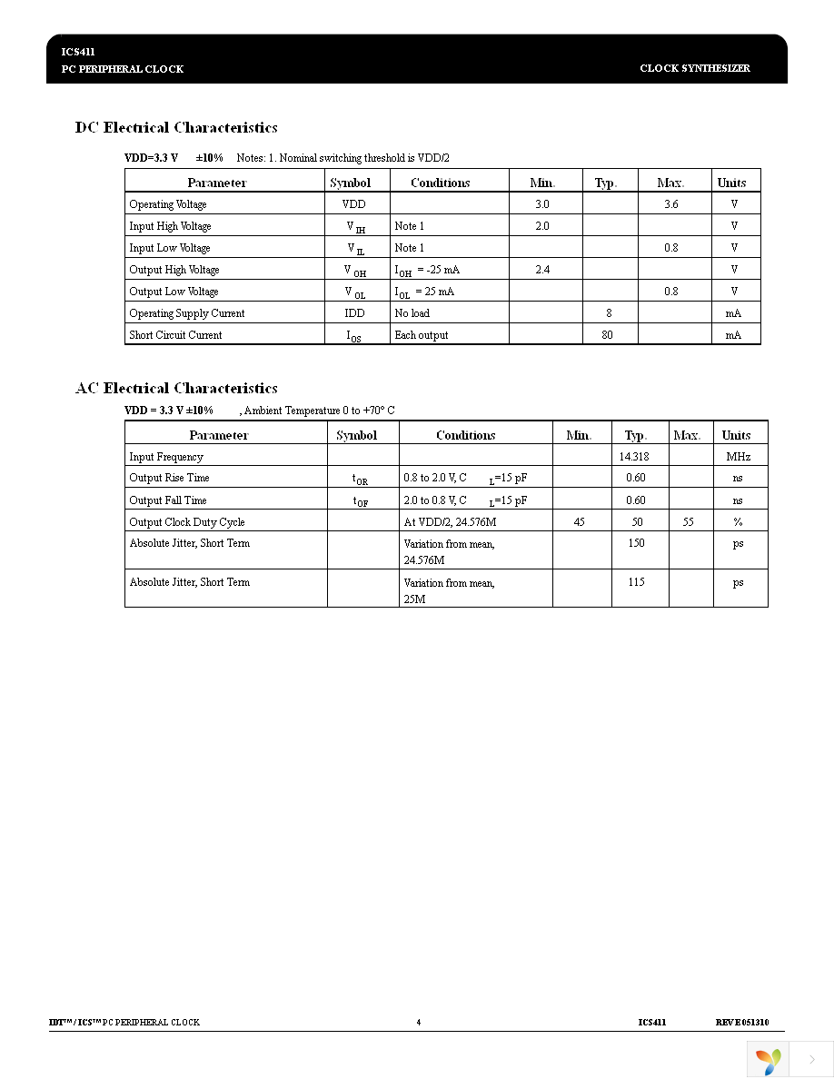 ICS411MLF Page 4