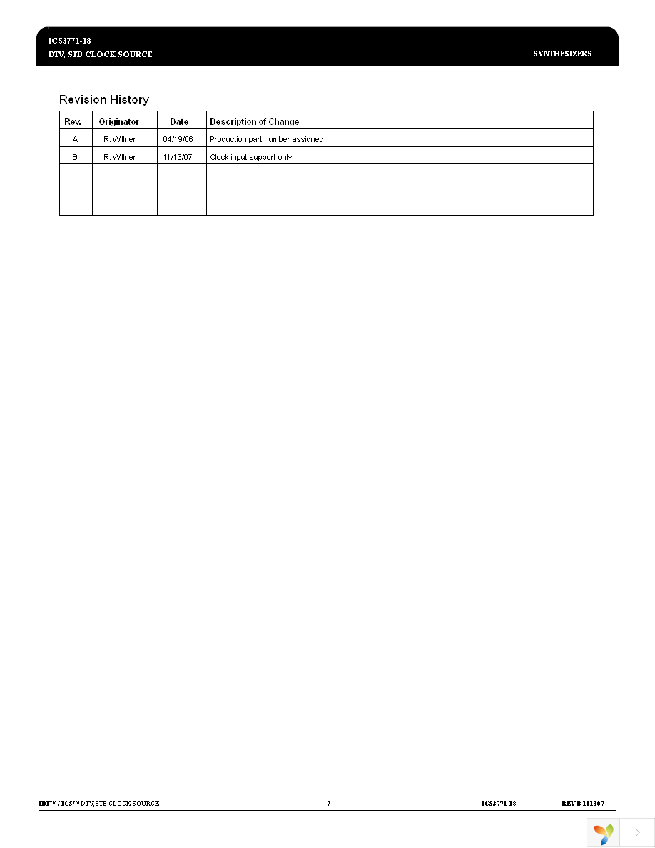 ICS3771G-18LF Page 7