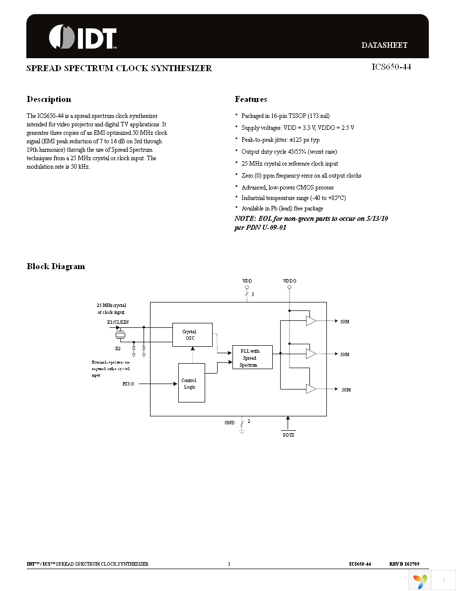 ICS650GI-44T Page 1