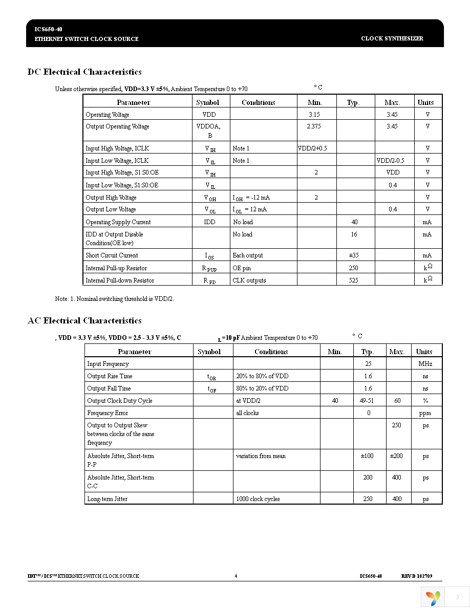 ICS650G-40T Page 4