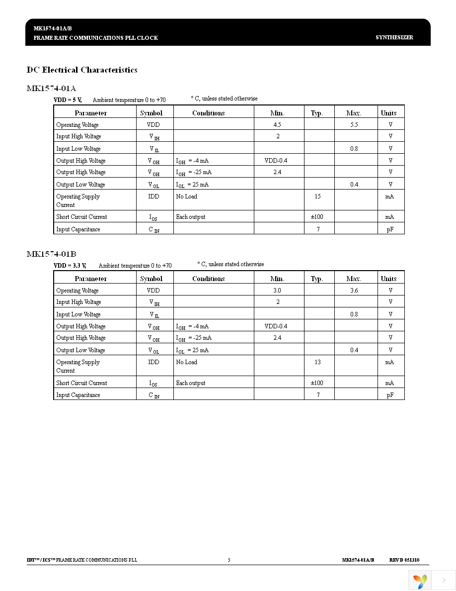 MK1574-01BSILF Page 5