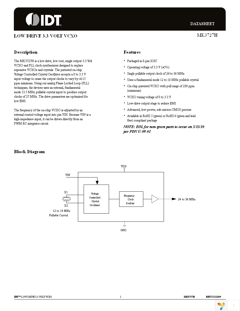 MK3727H Page 1