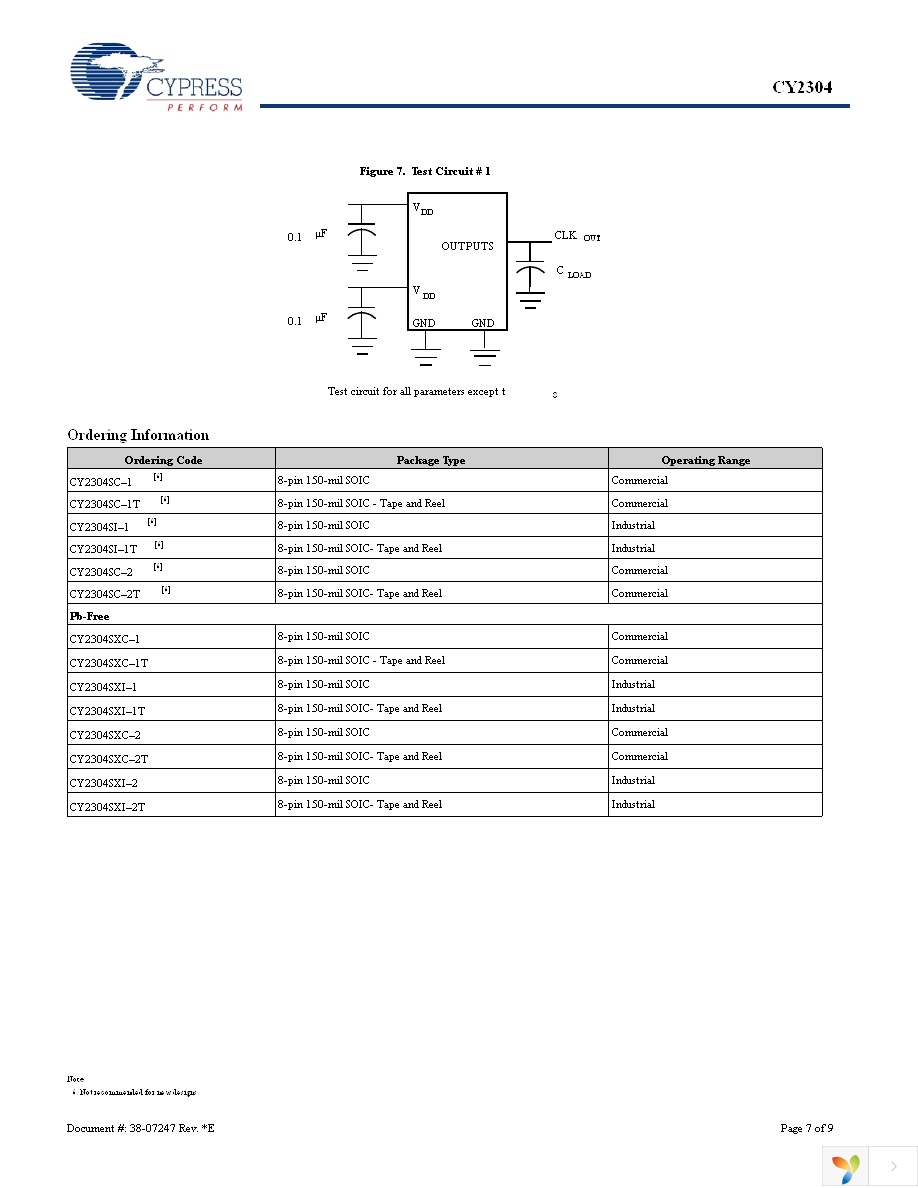 CY2304SC-1 Page 7