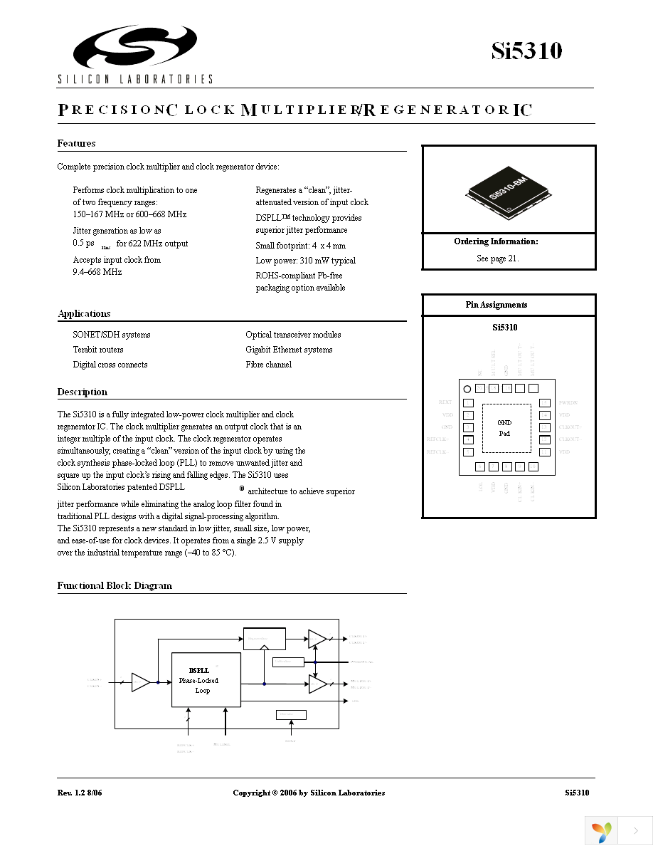 SI5310-BM Page 1