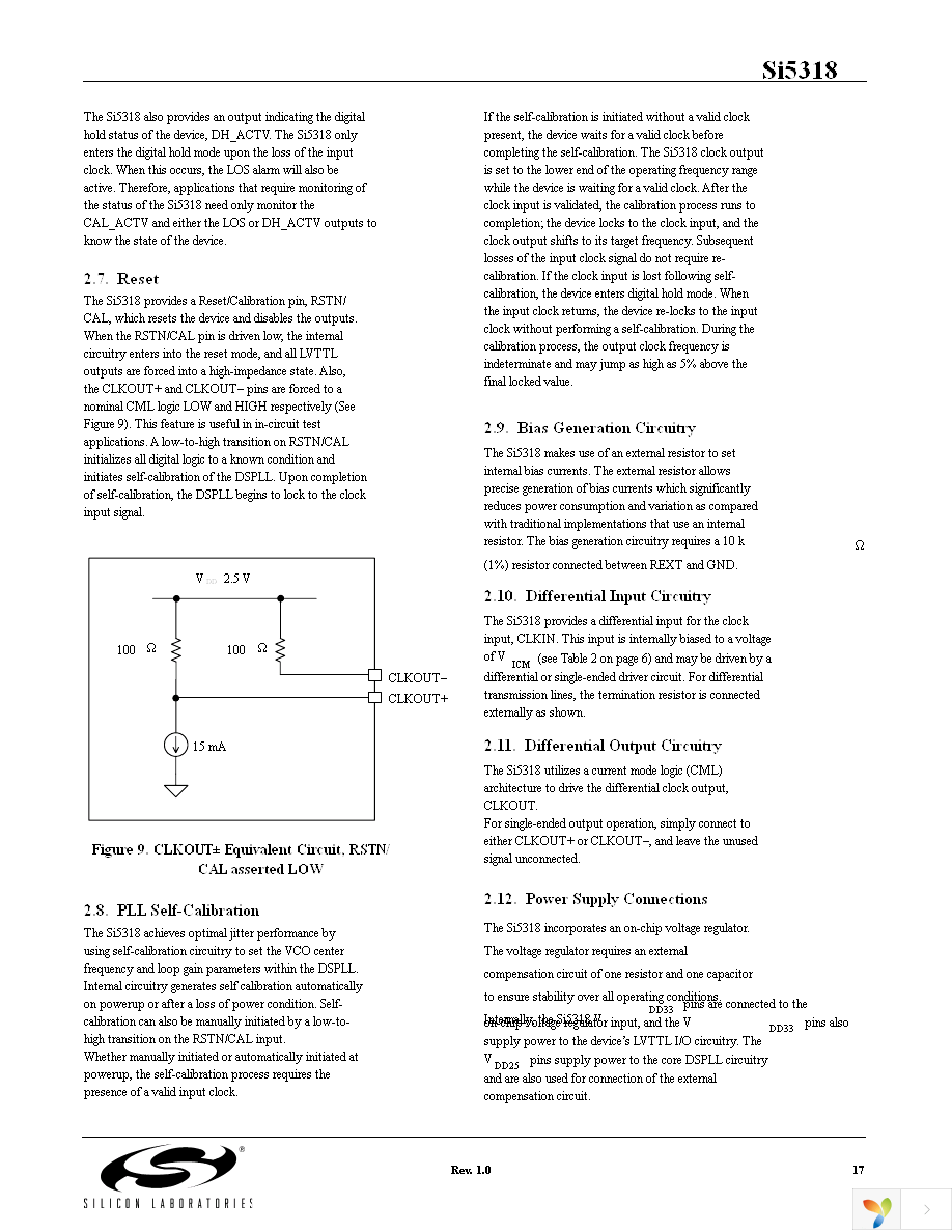 SI5318-F-BC Page 17