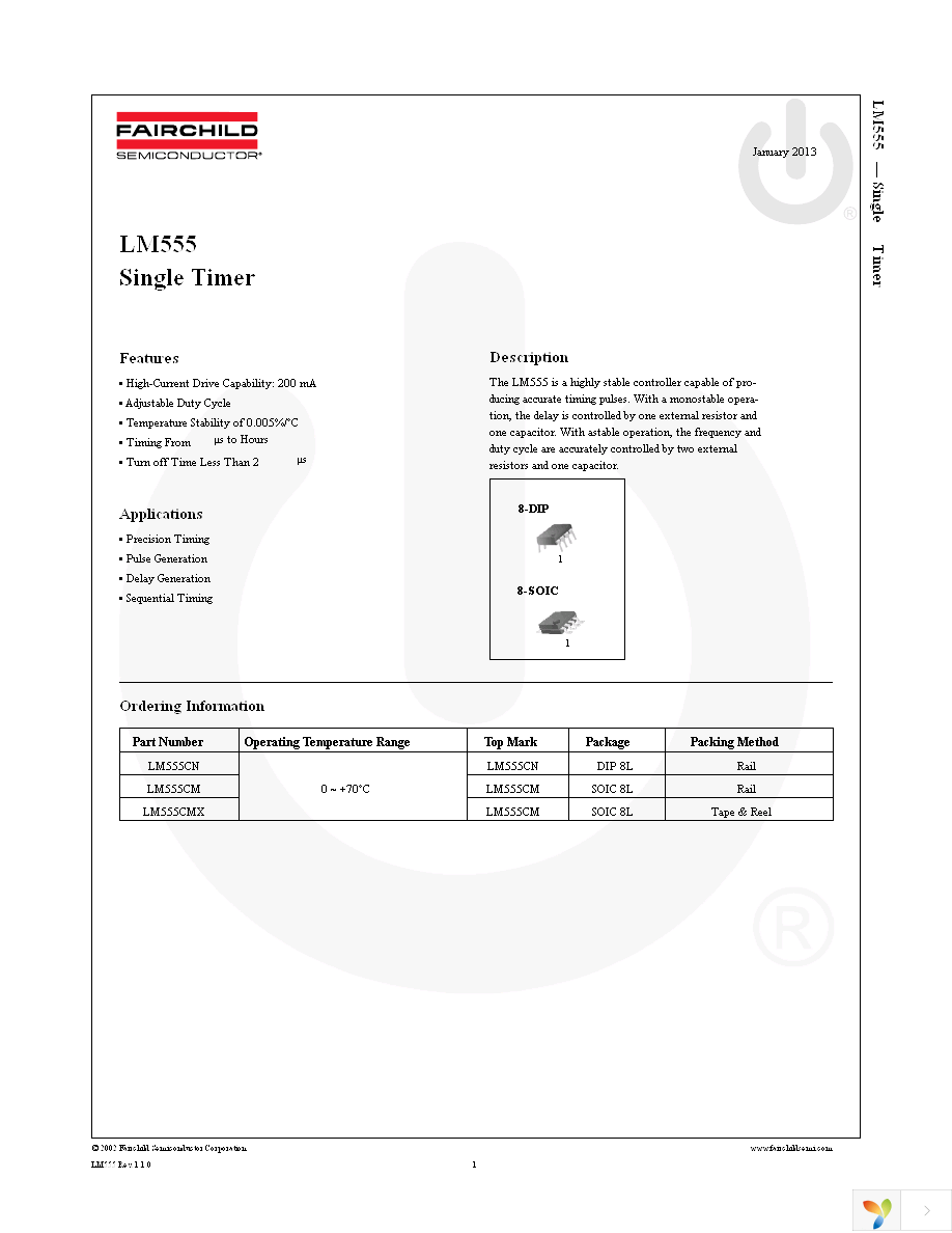 LM555CN Page 1