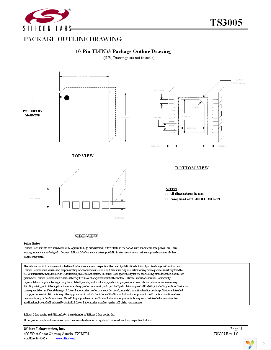 TS3005ITD1033T Page 11
