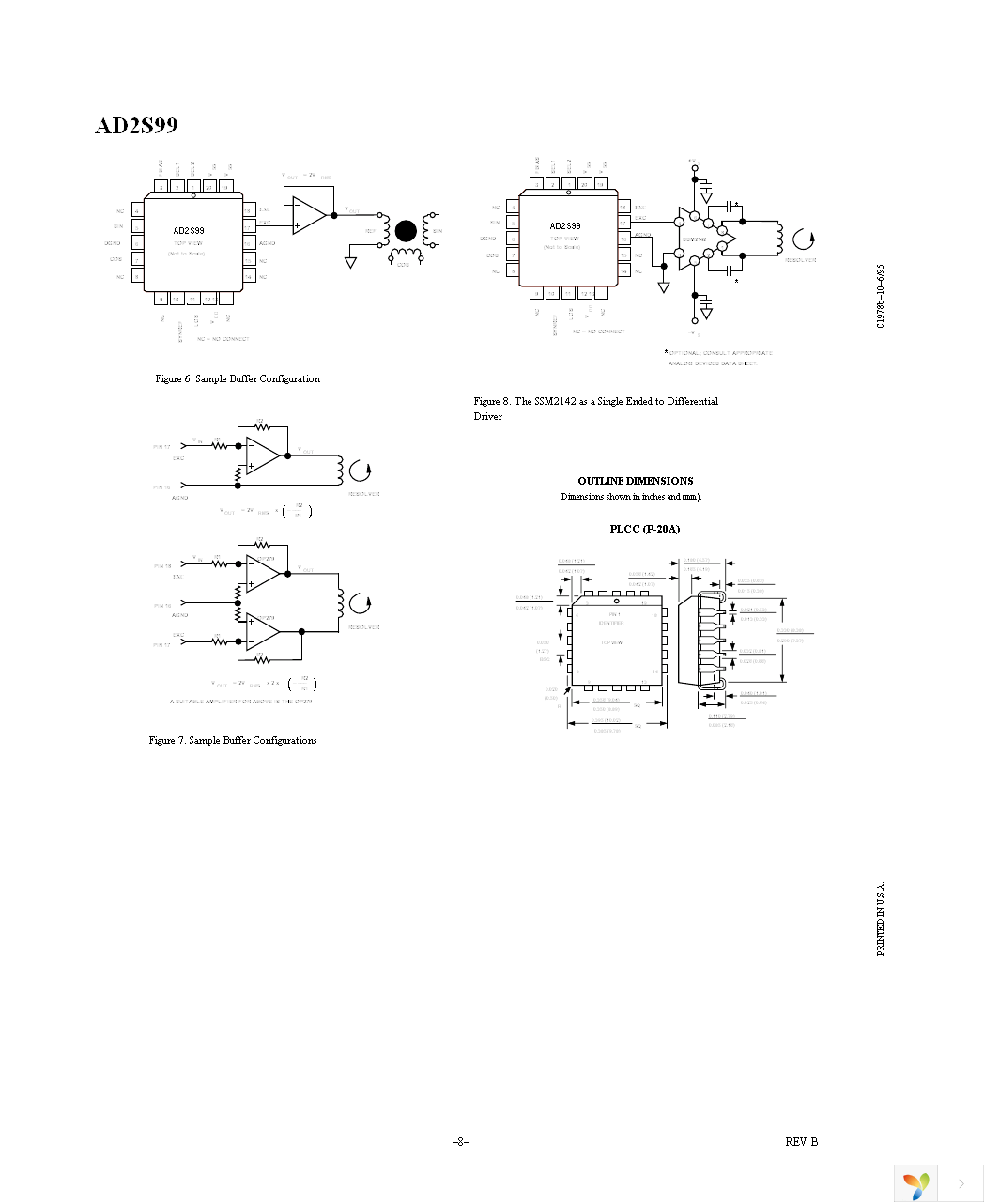 AD2S99APZ Page 8