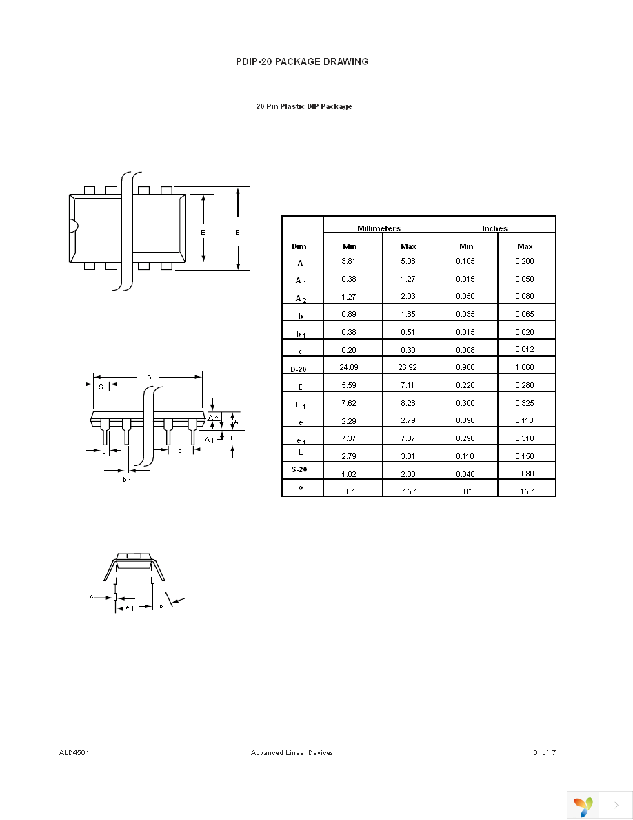 ALD4501SEL Page 6