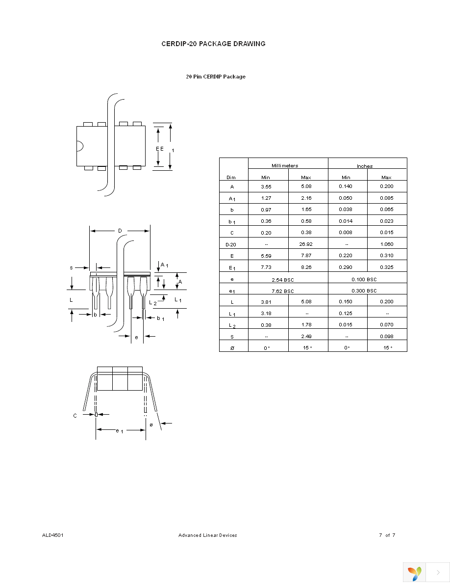 ALD4501SEL Page 7