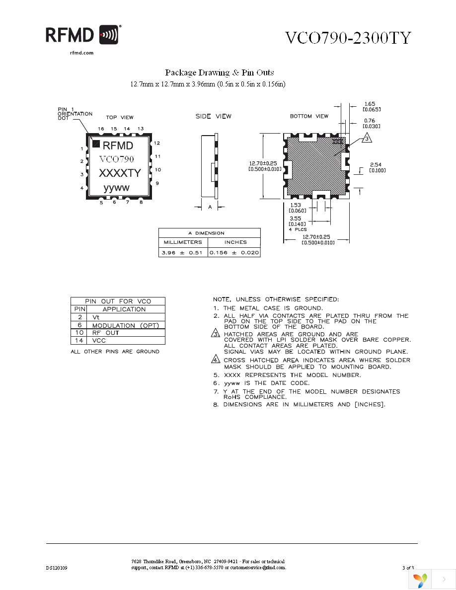 VCO790-2300TY Page 3