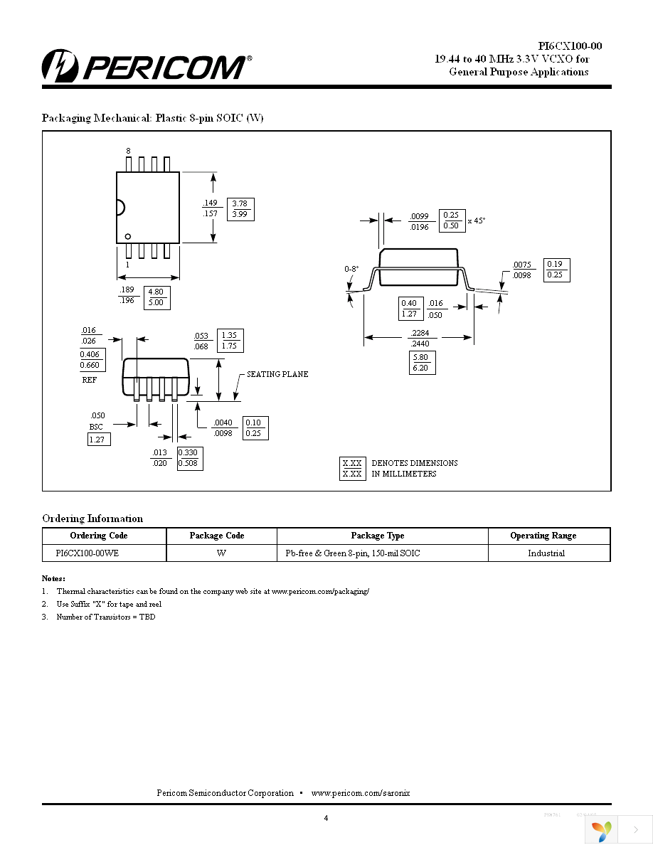 PI6CX100-00WE Page 4